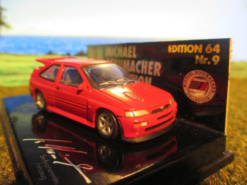 1:64 Ford Escort Mk.5 Cosworth - Microchamps M. Schumacher, Hobby en Vrije tijd, Ophalen of Verzenden, Nieuw, Auto