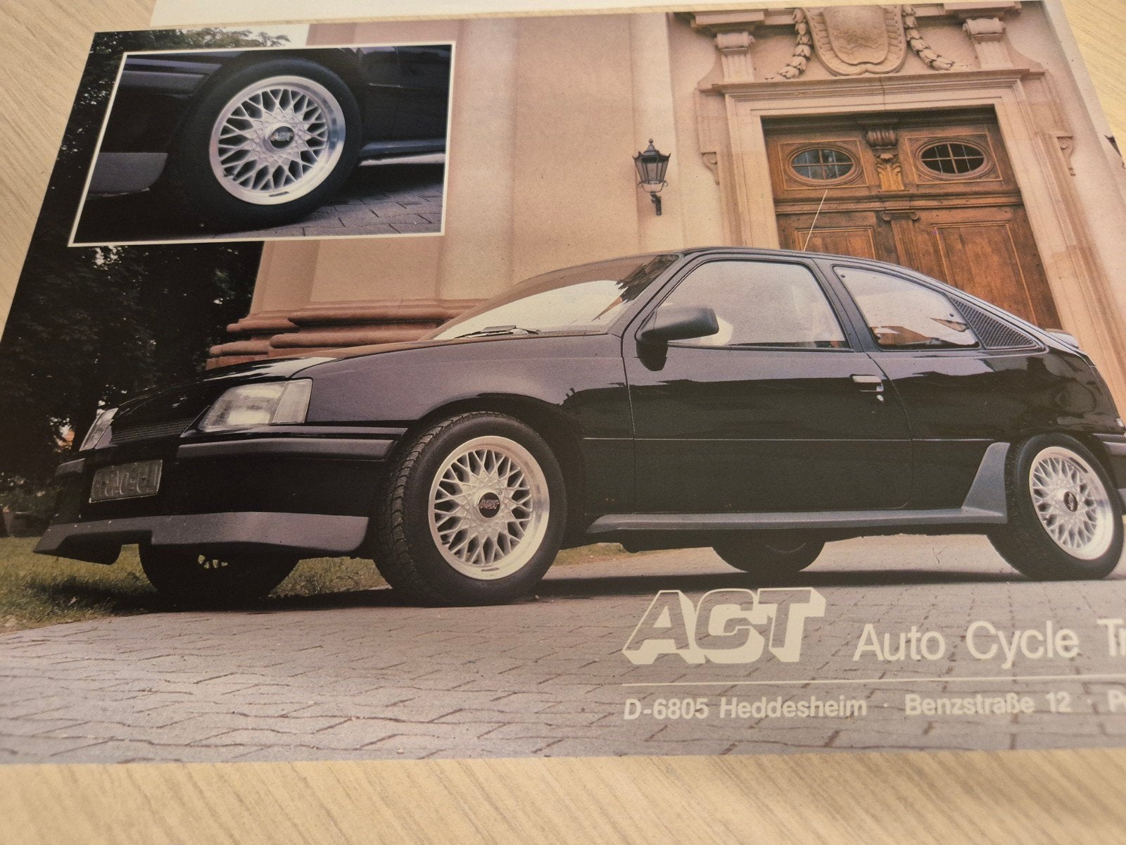 ACT TUNER Opel Kadett 2,0 GSi brochure in keurige staat, Ophalen of Verzenden, Zo goed als nieuw, Opel