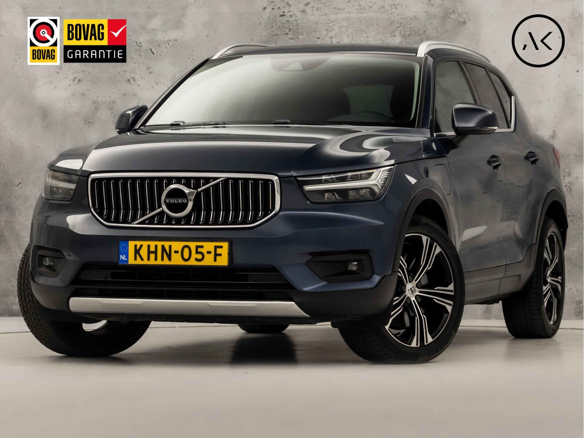 Volvo XC40 1.5 T5 Recharge Inscription Sport 262PK Automaat, 12 maanden, Blauw, Bedrijf, Hybride Elektrisch/Benzine