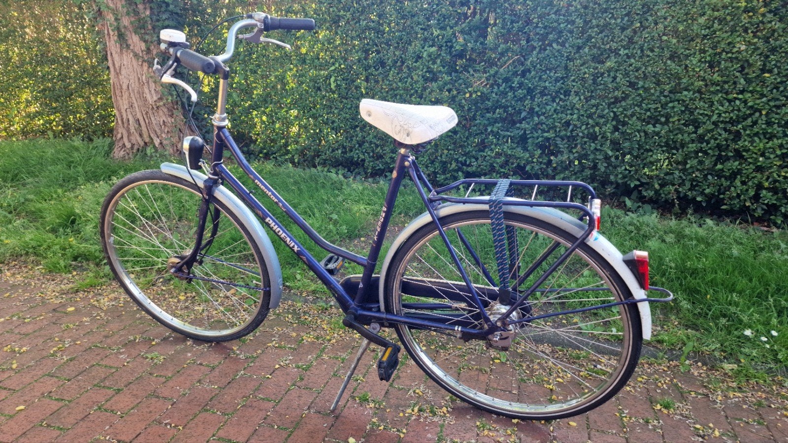Phoenix damesfiets, geen slot, Terugtraprem, Gebruikt, Versnellingen, 50 tot 53 cm