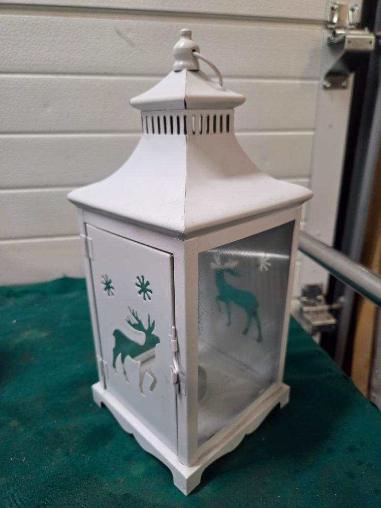 lantaarn wit voor waxine licht, Ophalen of Verzenden, 'T Olde Gre-j, Info@toldegrej.nl, Endepoelstraat 20f Didam