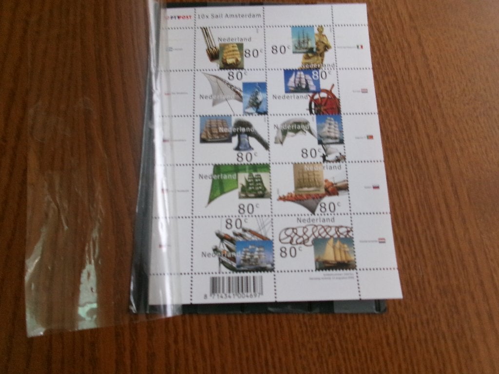 2000 - pf vel 10 x sail amsterdam (84f), Postzegels en Munten, Postzegels | Nederland, Verzenden, Postfris