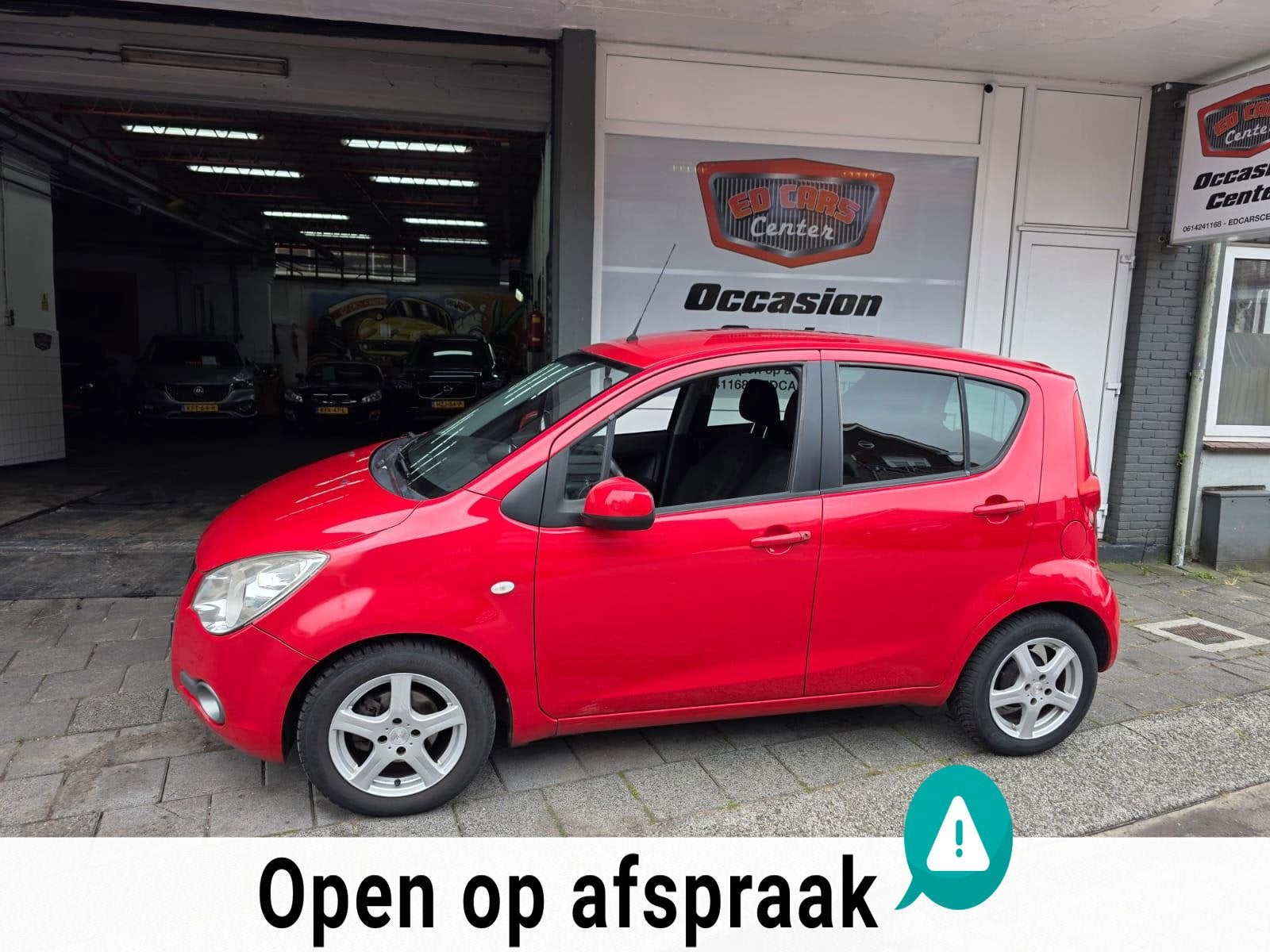 Opel Agila 1.2 Enjoy, Auto's, Voorwielaandrijving, 4 cilinders, Origineel Nederlands, Bedrijf