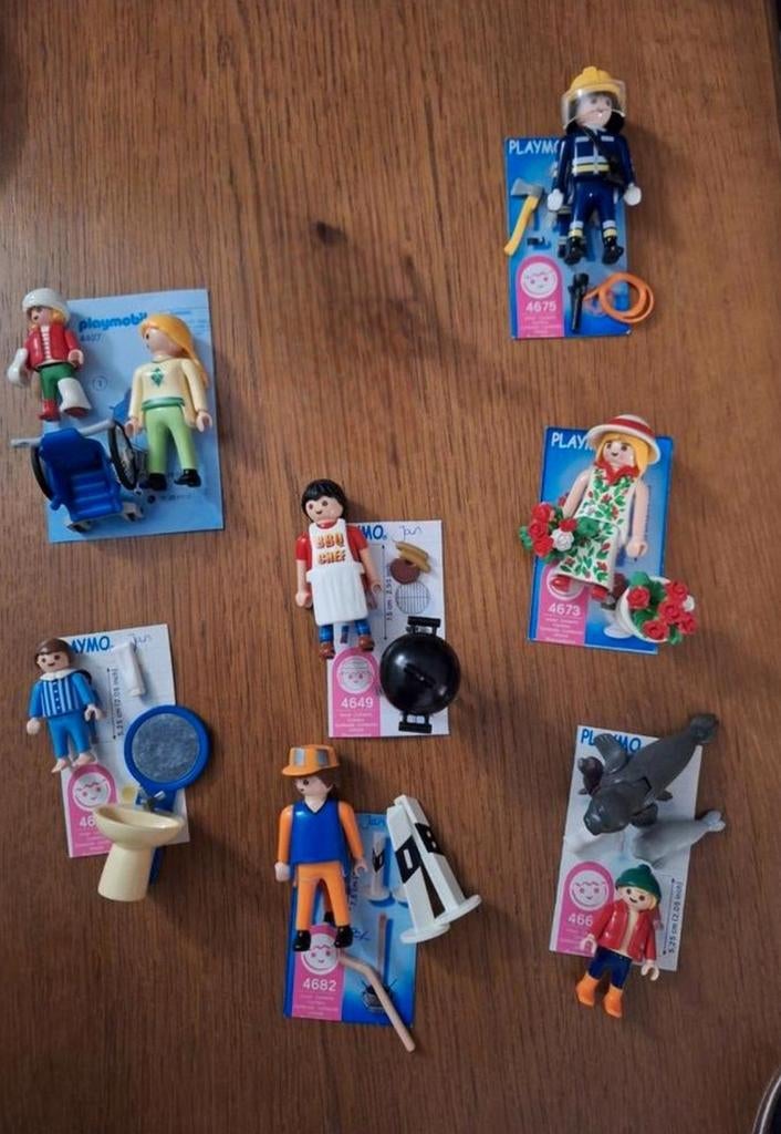 Diverse playmobil poppetjes / setjes, Ophalen of Verzenden