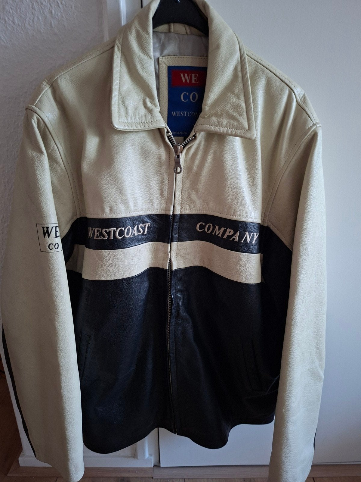 Leren jas, Kleding | Heren, Jassen | Winter, Ophalen of Verzenden, Zo goed als nieuw, Maat 56/58 (XL), Bruin