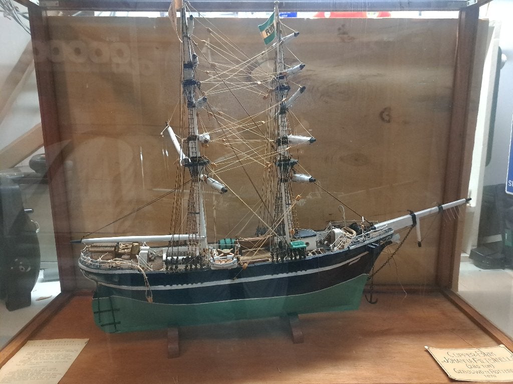 Uniek Historisch Scheepsmodel "Johanna Pieternella" (1870), Ophalen, Gebruikt, 1:50 tot 1:200, Overige merken
