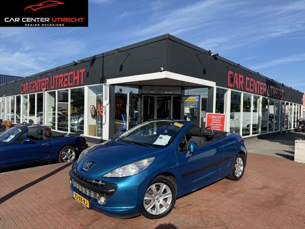 Peugeot 207 CC 1.6 VTi Première airco nette cabiolet!, 15 km/l, Gebruikt, 4 cilinders, Cabriolet