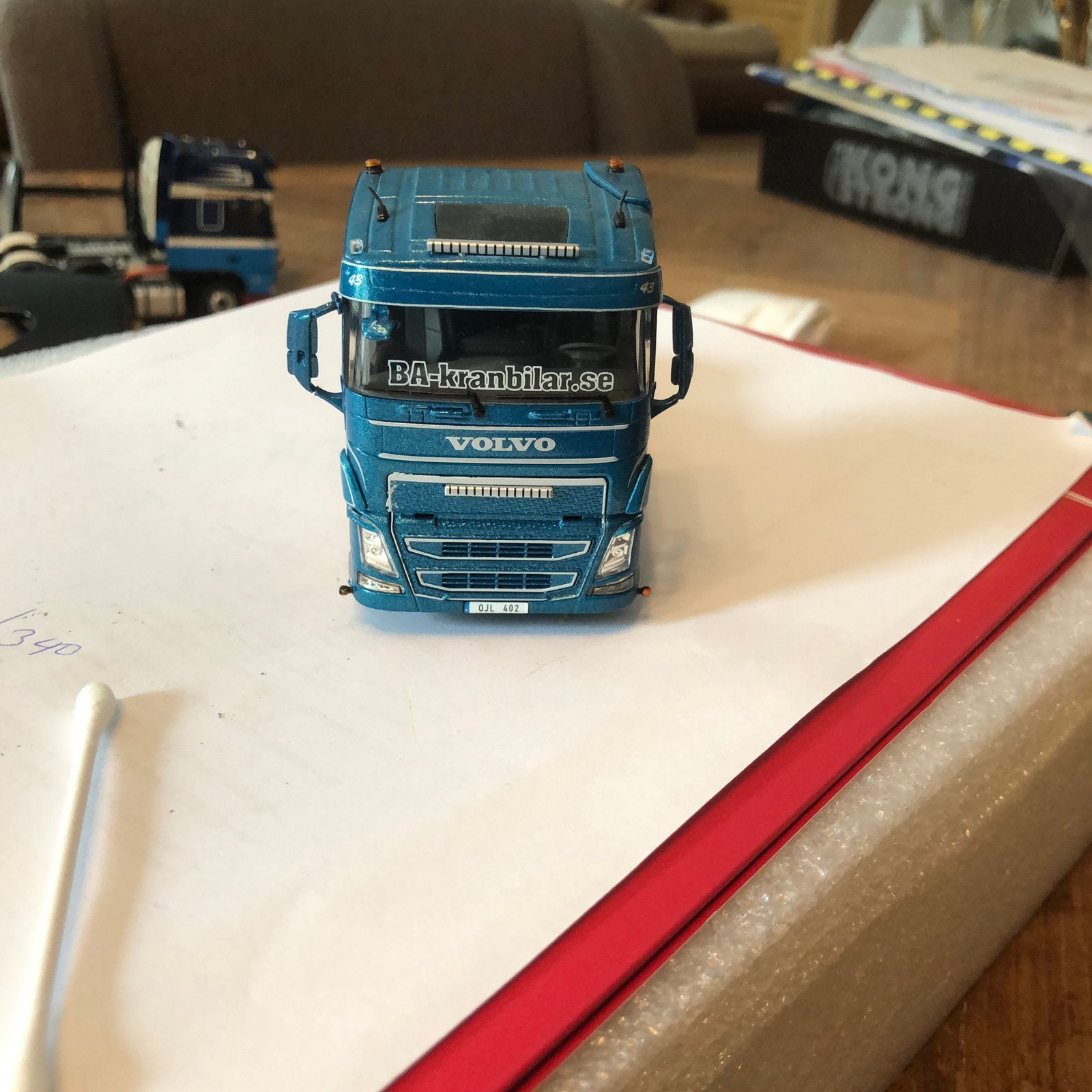 VOLVO 4x2 TREKKER SUBLIEME STAAT GROEMETALLIC, Ophalen of Verzenden, Zo goed als nieuw, Bus of Vrachtwagen, Wsi