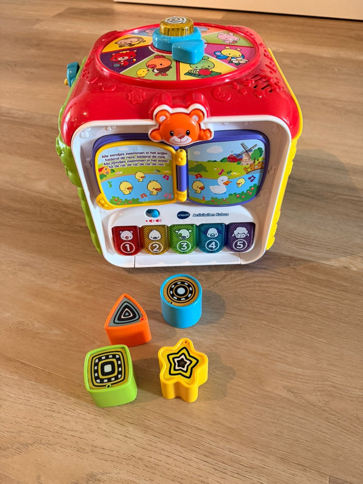 Vtech Activiteitenkubus, Kinderen en Baby's, Speelgoed | Vtech, Ophalen, Zo goed als nieuw, 6 maanden tot 2 jaar