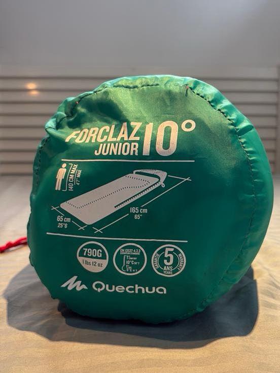 Quechua Forclaz 10 Junior Slaapzak, Ophalen of Verzenden, Zo goed als nieuw