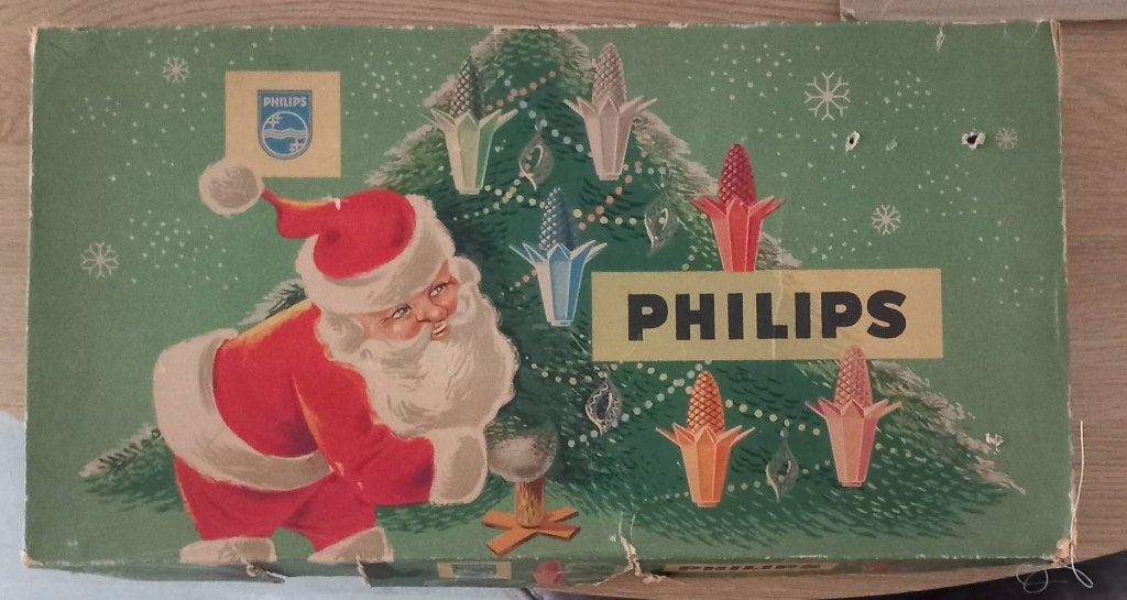 Oude vintage unieke kerstverlichting, Diversen, Kerst, Ophalen, Gebruikt