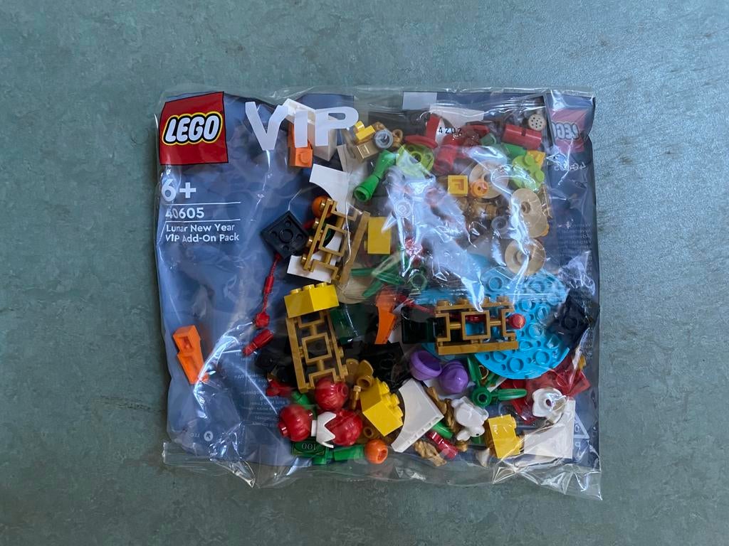 LEGO 40605 Chinees Nieuwjaar VIP-uitbreidingspakket NIEUW, Overige thema's, Lego, Nieuw, Ophalen of Verzenden