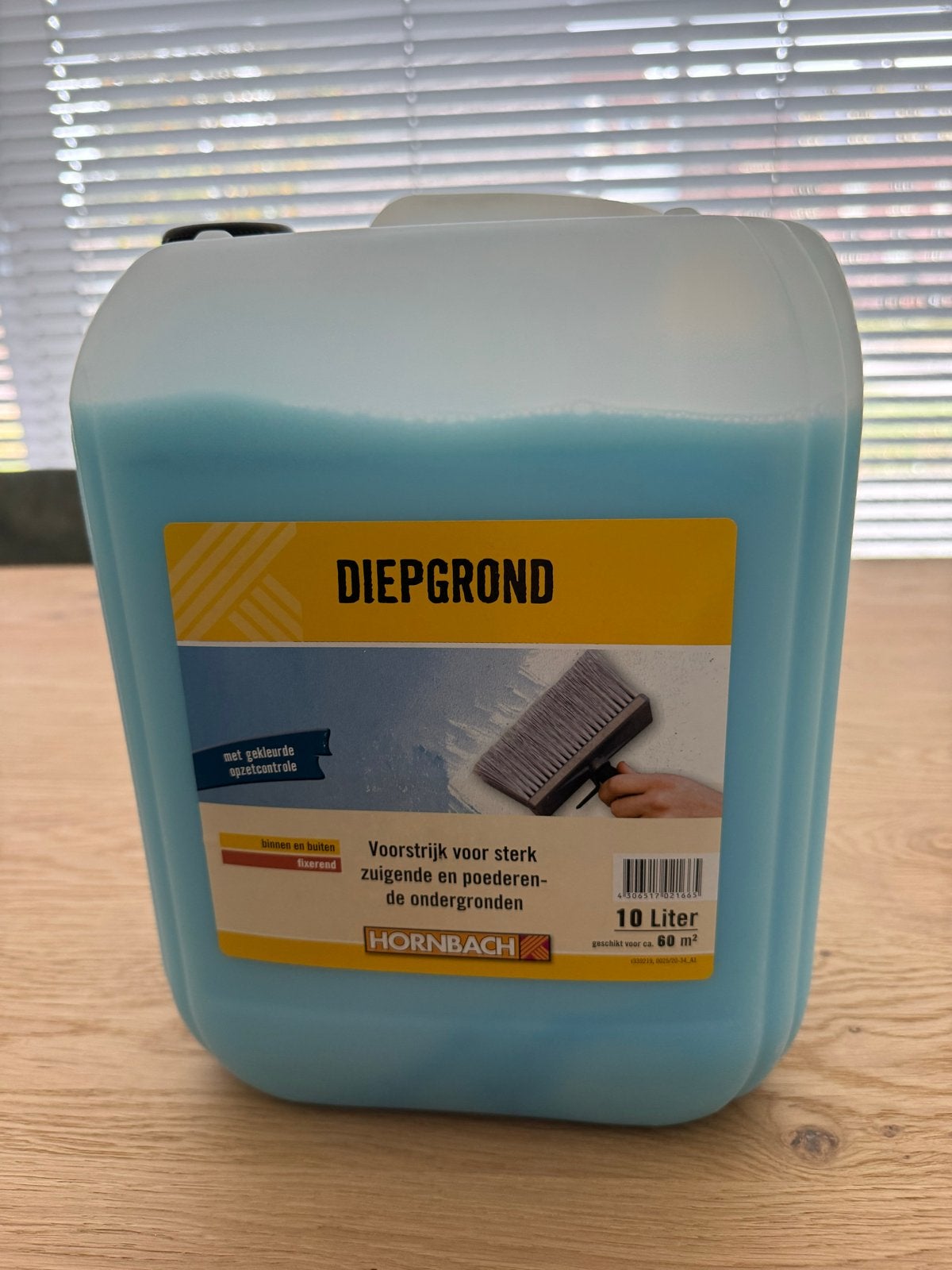 NIEUW Diepgrond 10 liter Hornbach, Ophalen, Overige kleuren, 5 tot 10 liter, Nieuw