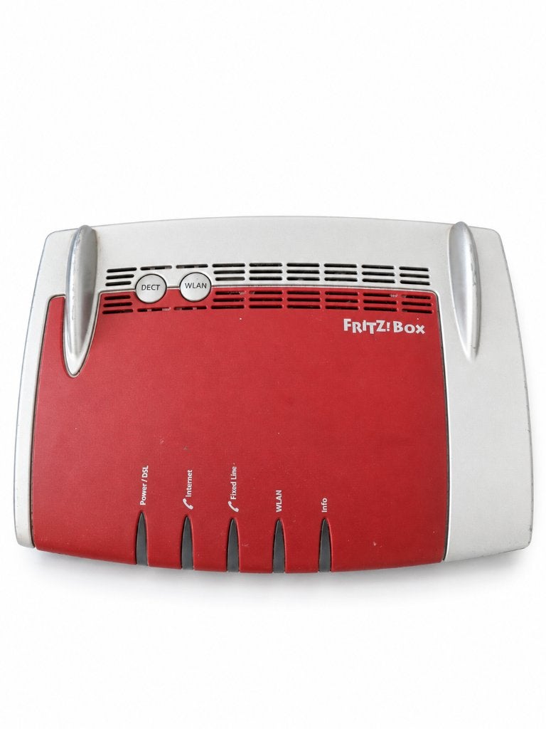 AVM FRITZ!Box 7360 v2 International Edition + voeding, Ophalen of Verzenden, Gebruikt, Router met modem, FRITZ!Box