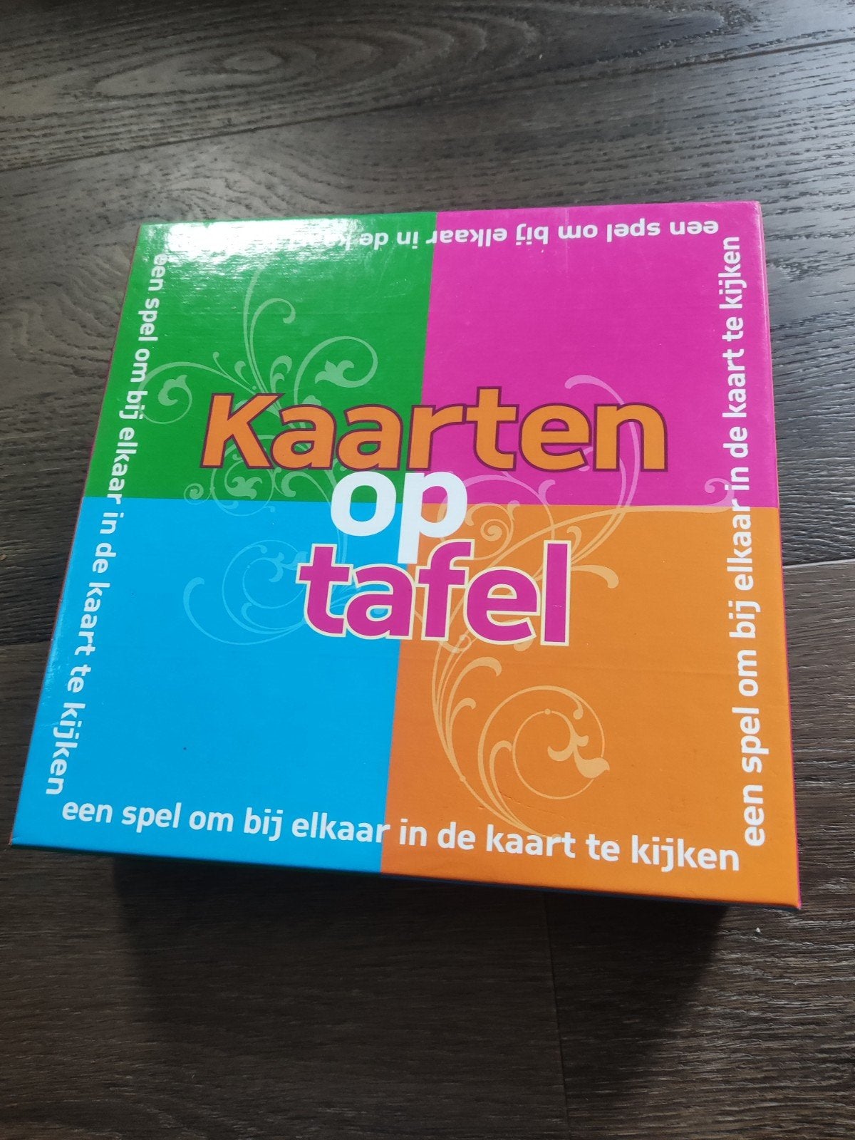 Kaarten op tafel - spel EO, Ophalen of Verzenden, Zo goed als nieuw