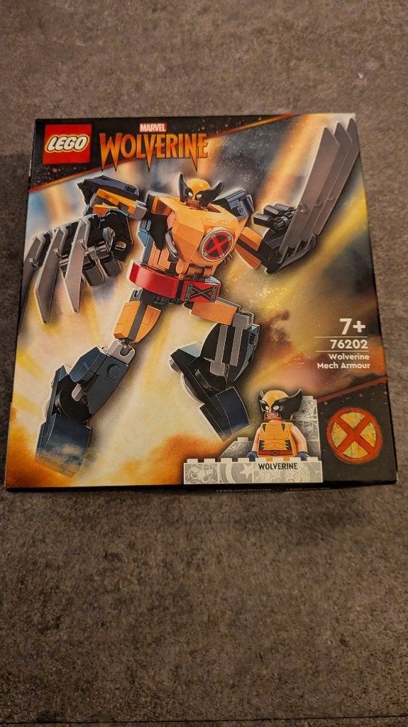 Lego 76202 Wolverine Mech Armour - Marvel - sealed, Compleet, Marvel, Lego, Nieuw