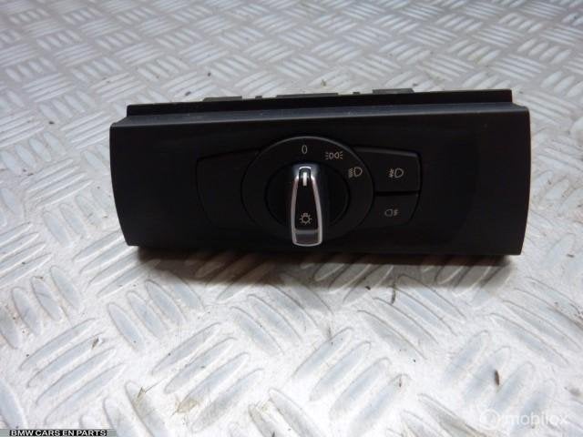 Lichtschakelaar BMW 3-serie Touring E91 E90  LCI 9169403, Gebruikt, Ophalen of Verzenden, BMW, BMW