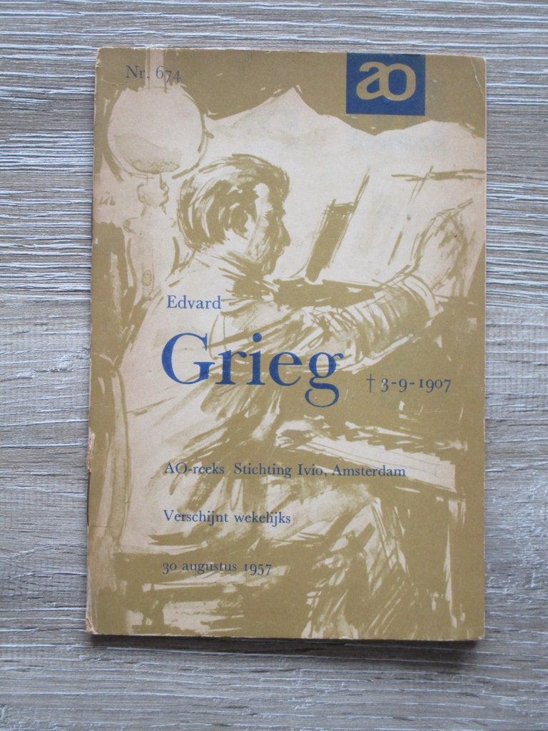 AO 674 Edvard Grieg, Boeken, Ophalen of Verzenden, Gelezen, Europa