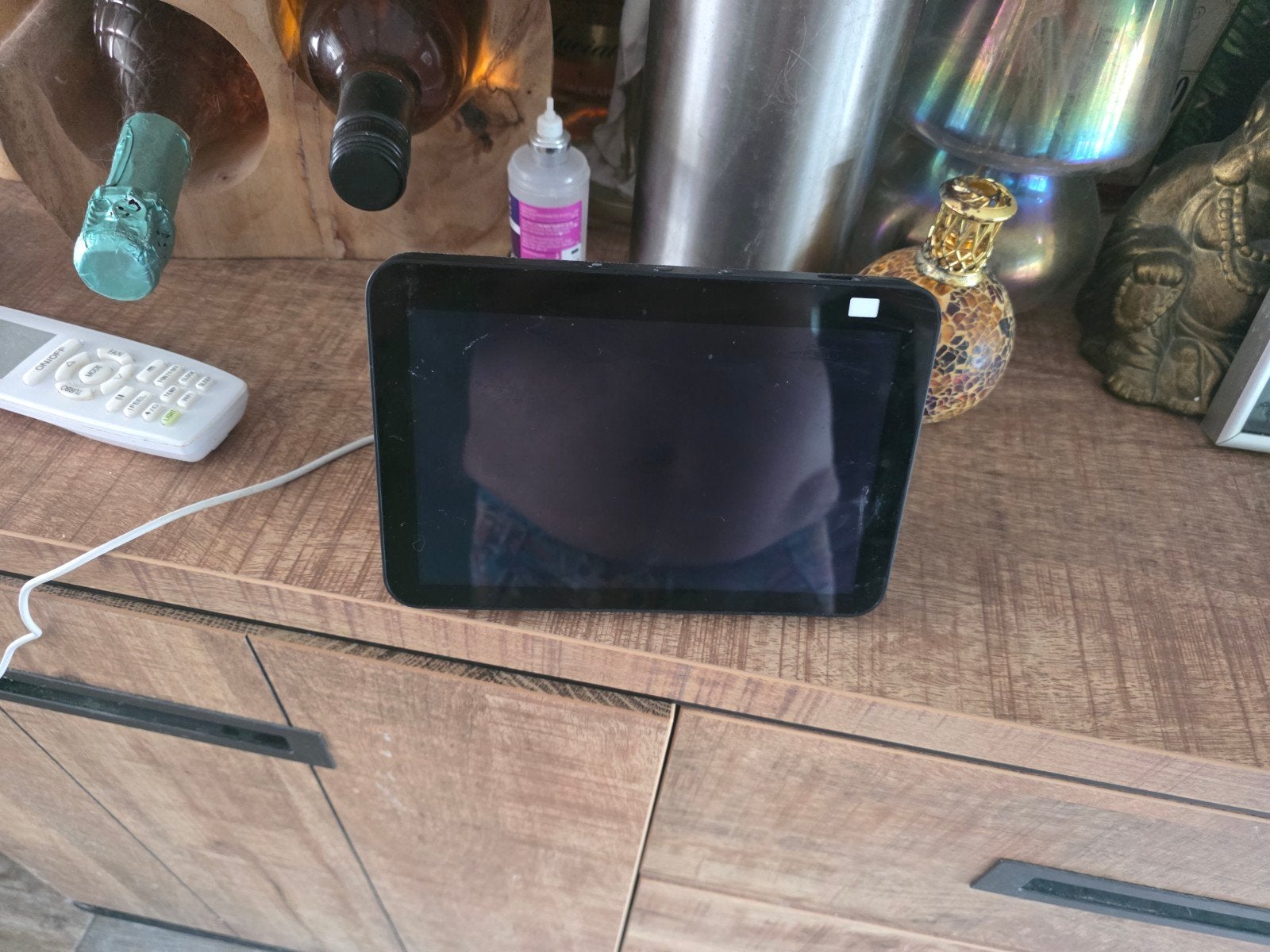 Amazon Echo Show 8.2 Smart Display met Alexa, Ophalen of Verzenden, Zo goed als nieuw