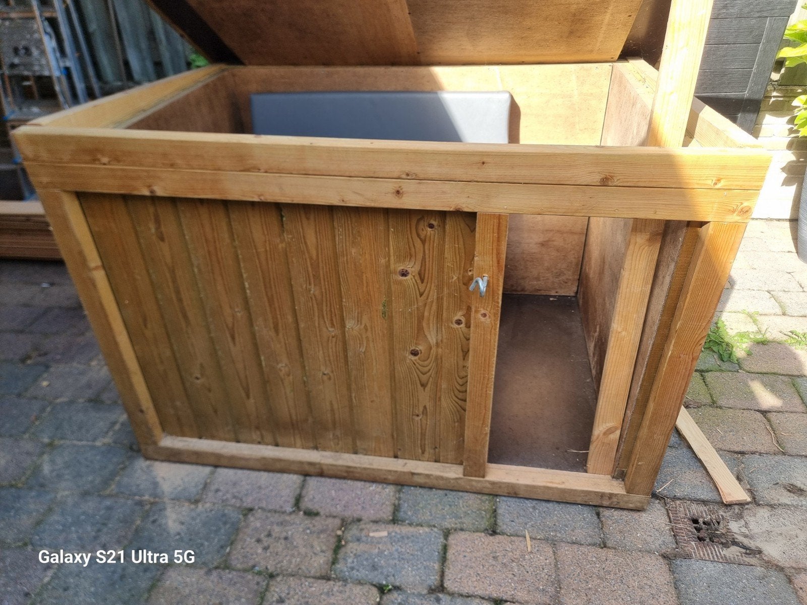 hondehok, Dieren en Toebehoren, Ophalen, 110 cm of meer, 100 cm of meer, Hondenhok