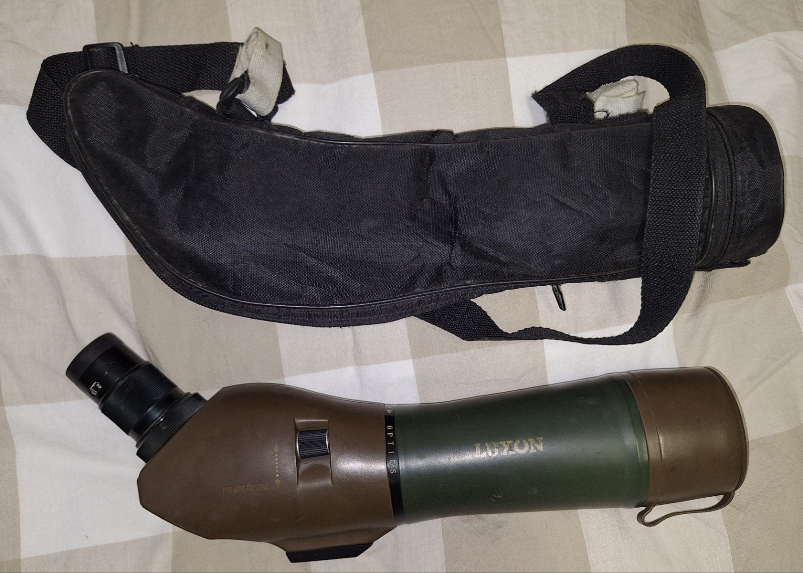 Baankijker 15-45x60mm met tas, geschikt voor 25 en 50 meter, Sport en Fitness, Ophalen of Verzenden