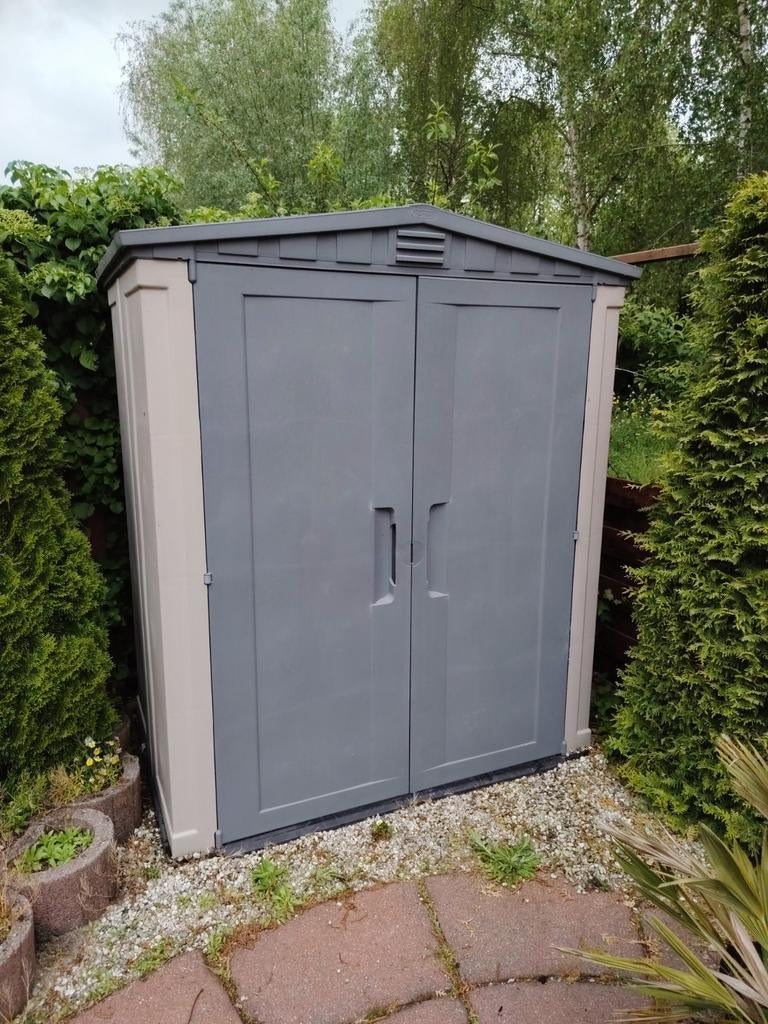 Keter kunststof tuinhuisje/opbergbox, Tuin en Terras, Ophalen, Gebruikt, Kunststof, Overige typen