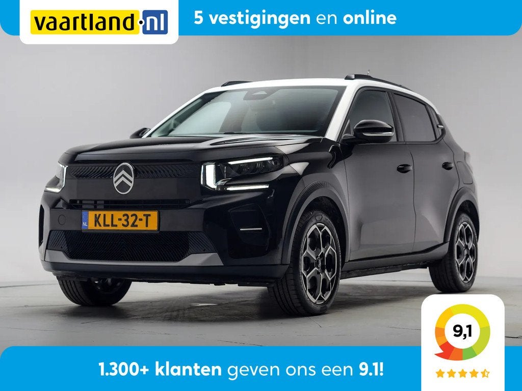 Citroën C3 Max 113pk 44 kWh [ Clima /ECC Half- leder Apple, 0 cilinders, Gebruikt, Leder, 420 min