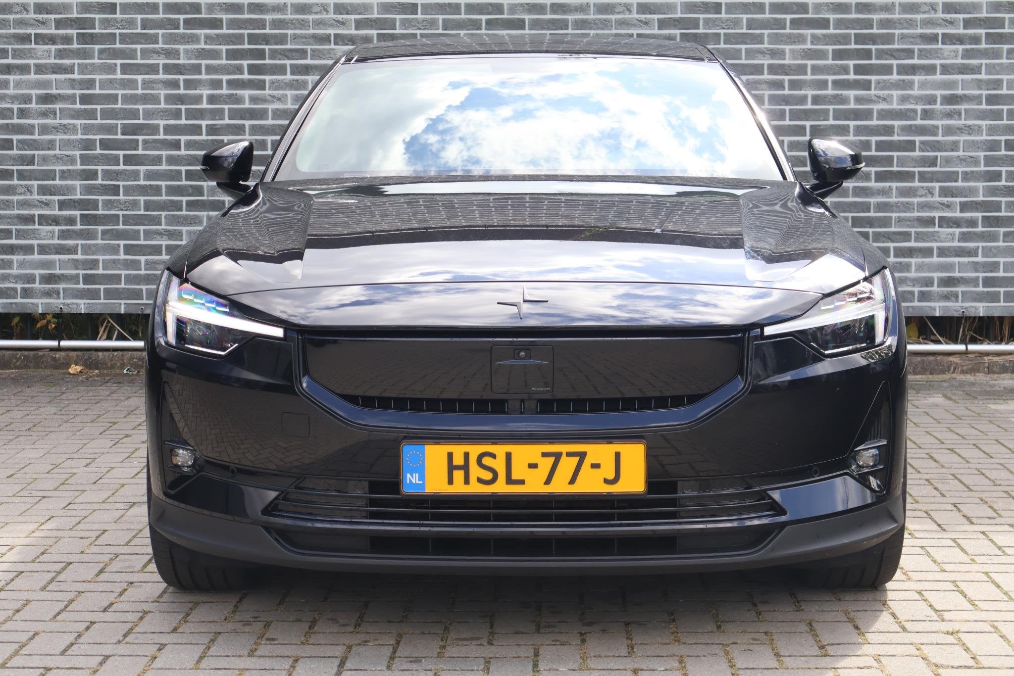 Polestar 2 Long Range Single Motor 82 kWh | Trekhaak | Panor, Auto's, Gebruikt, 82 kWh, Zwart, Origineel Nederlands