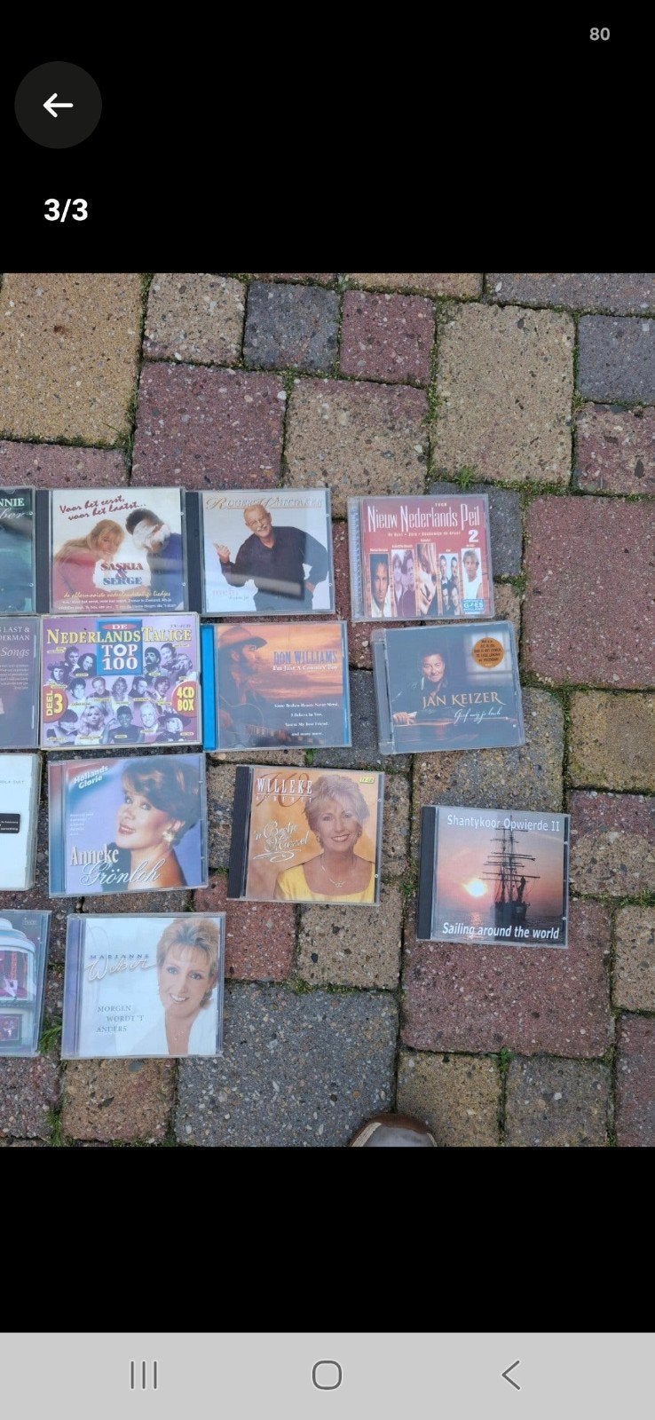 rommelmarktspullen, Ophalen
