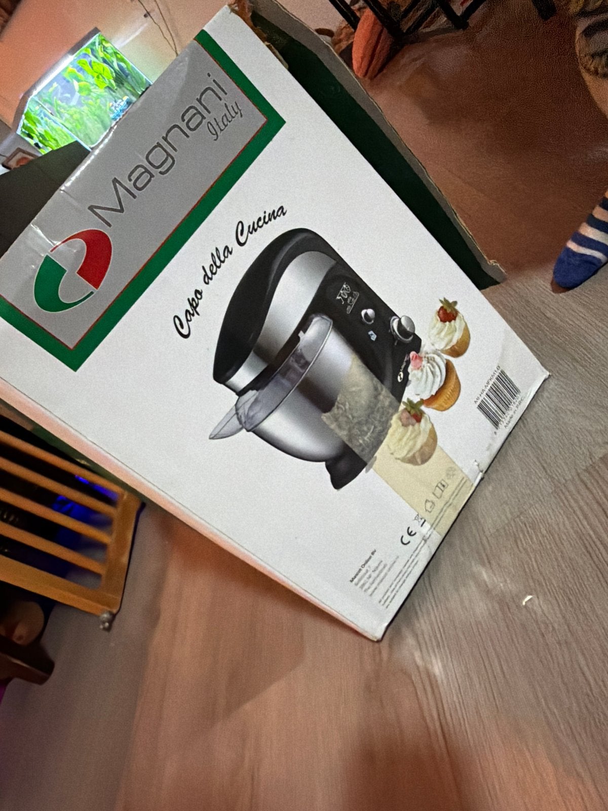 Magnani Italy Capo della Cucina Keukenmachine - Zonder toebe, Ophalen, 4 liter of meer, Gebruikt, 3 snelheden of meer
