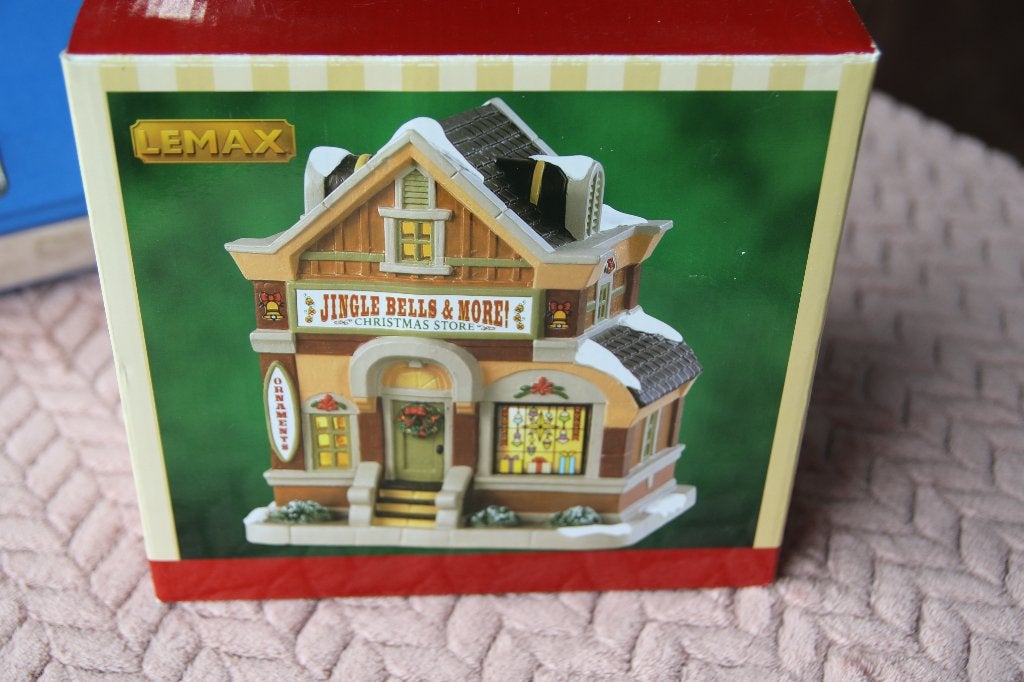 Lemax kersthuisje voor in een kerstdorp. Jingle Bells & More, Diversen, Kerst, Ophalen of Verzenden, Gebruikt
