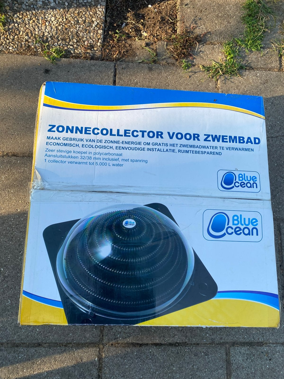 Blue Ocean Zonnecollector voor Zwembad, Ophalen, Nieuw, Verwarming