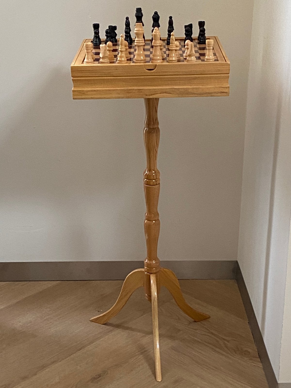 Schaakspel schaaktafel, Ophalen of Verzenden, Zo goed als nieuw