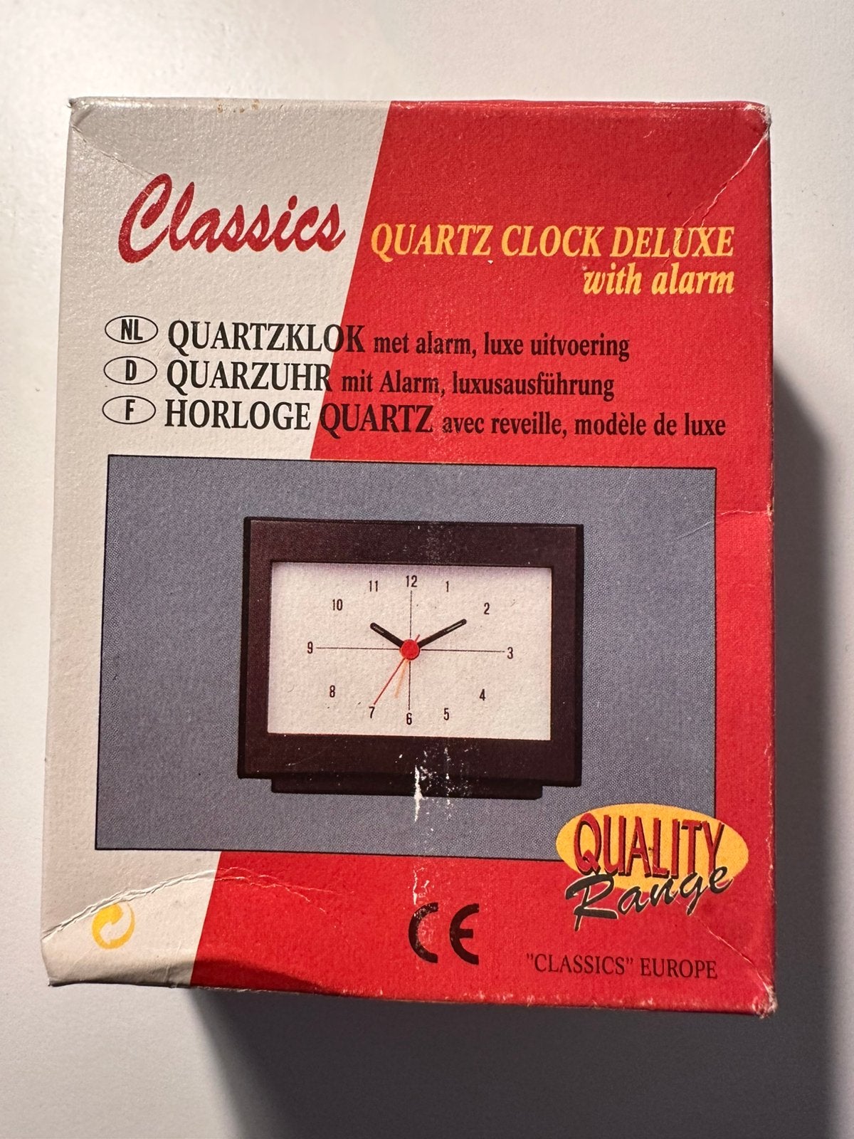 Quartz klokje wekker, Ophalen of Verzenden, Zo goed als nieuw, Overige merken