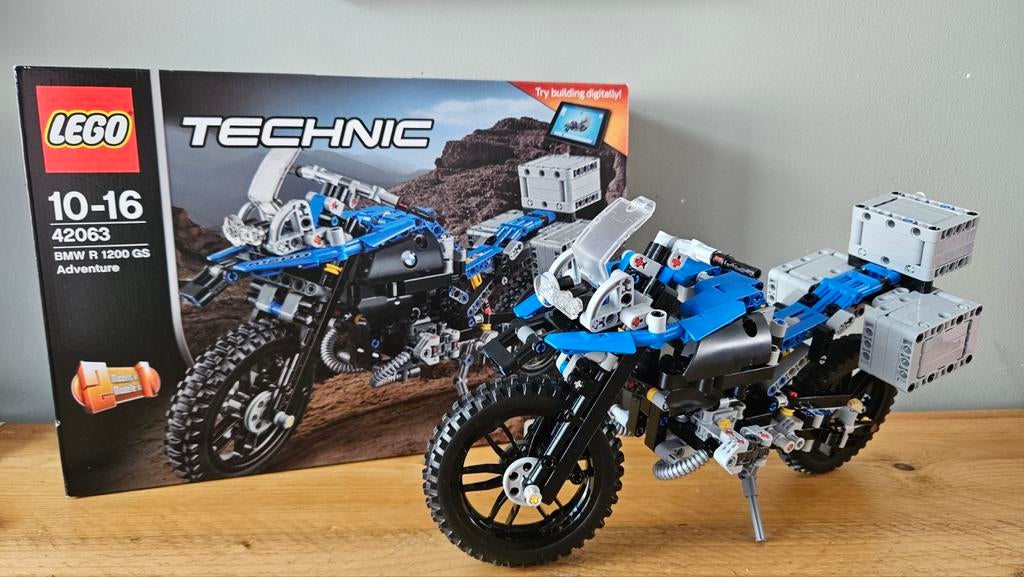 Lego Technic BMW R1200GS 42063, Kinderen en Baby's, Speelgoed | Duplo en Lego, Compleet, Lego, Overige typen, Ophalen of Verzenden