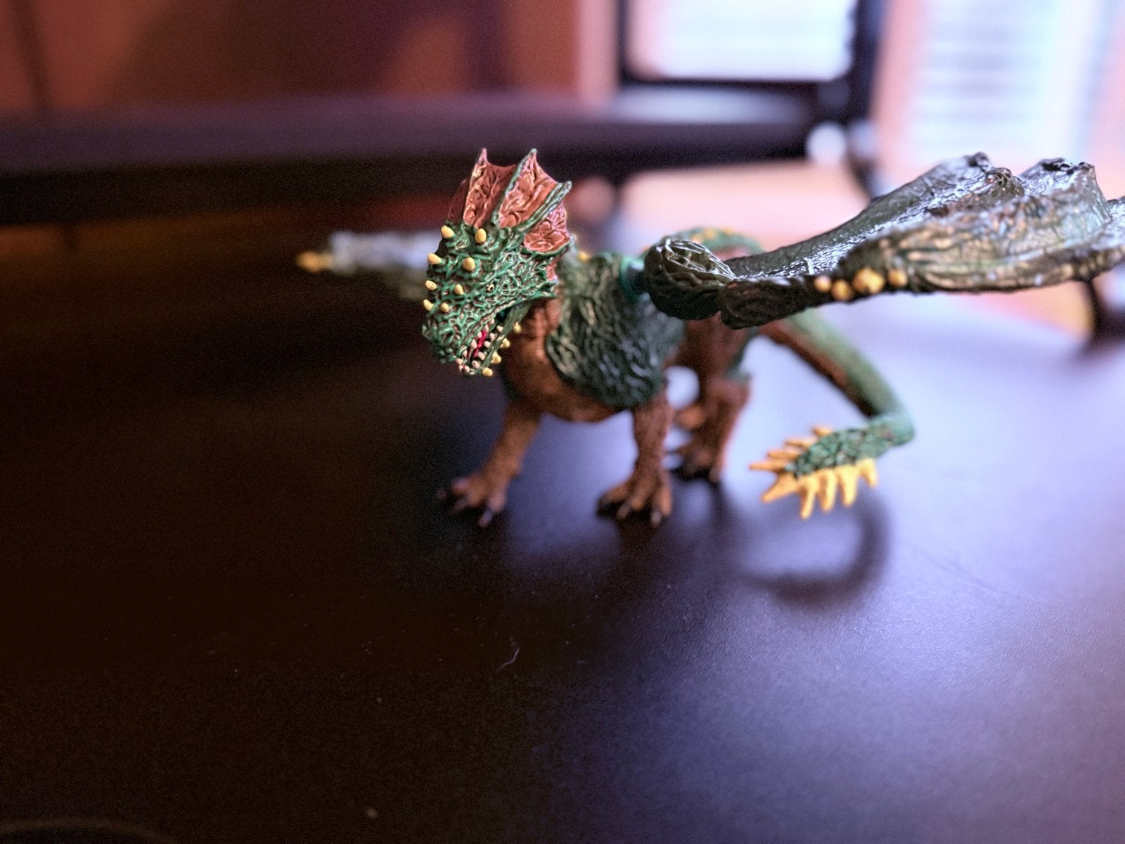 Schleich Eldrador creature groene draak, Ophalen of Verzenden, Zo goed als nieuw