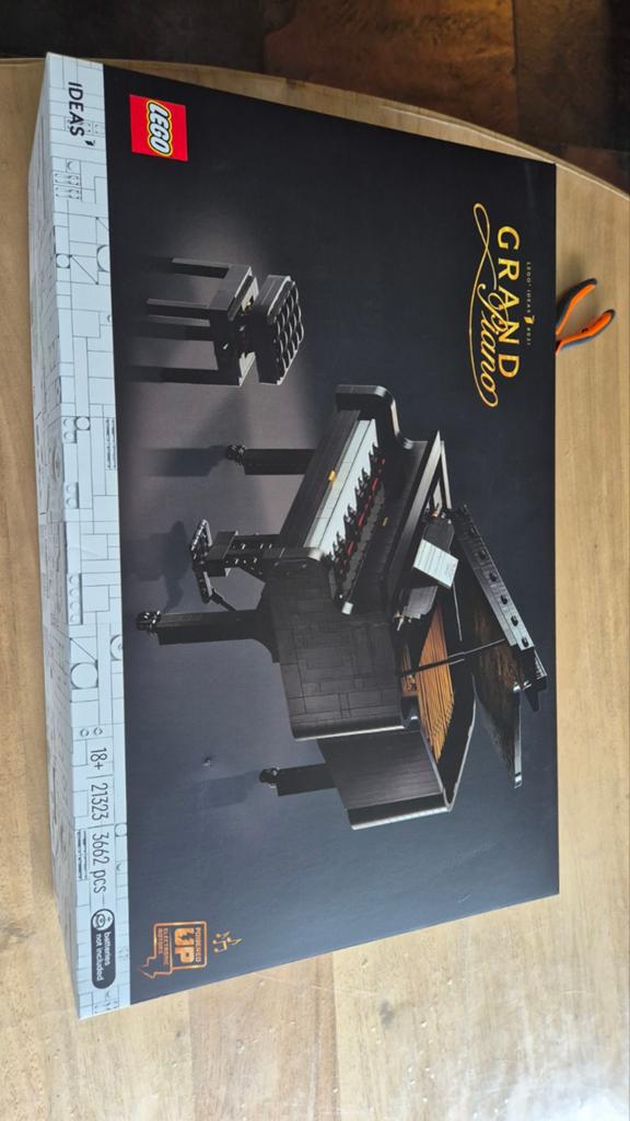 Lego Ideas 21323 Grand Piano, Lego, Ophalen of Verzenden, Complete set, Compleet