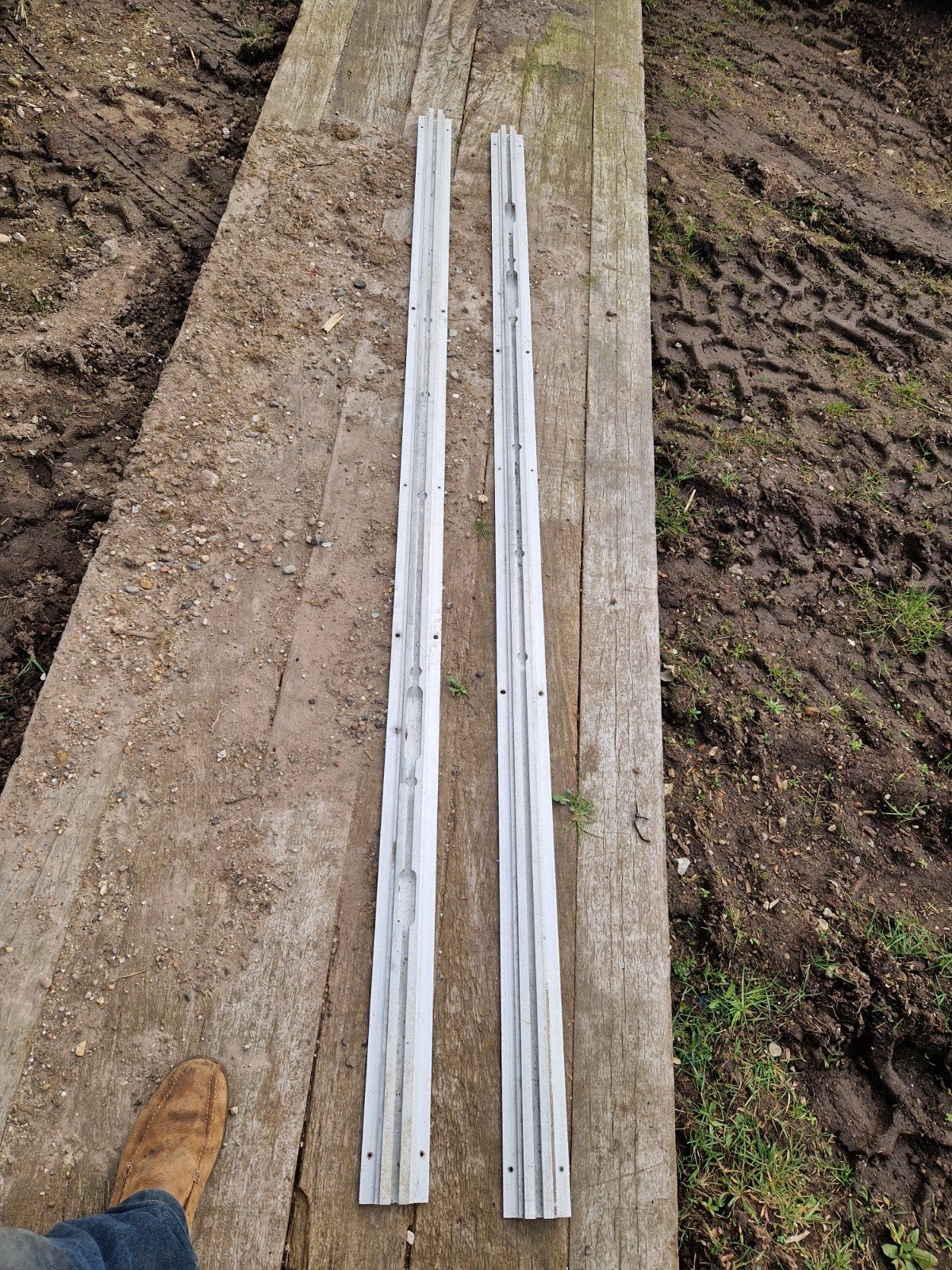 Draaistoel en rails van VW T4, Ophalen