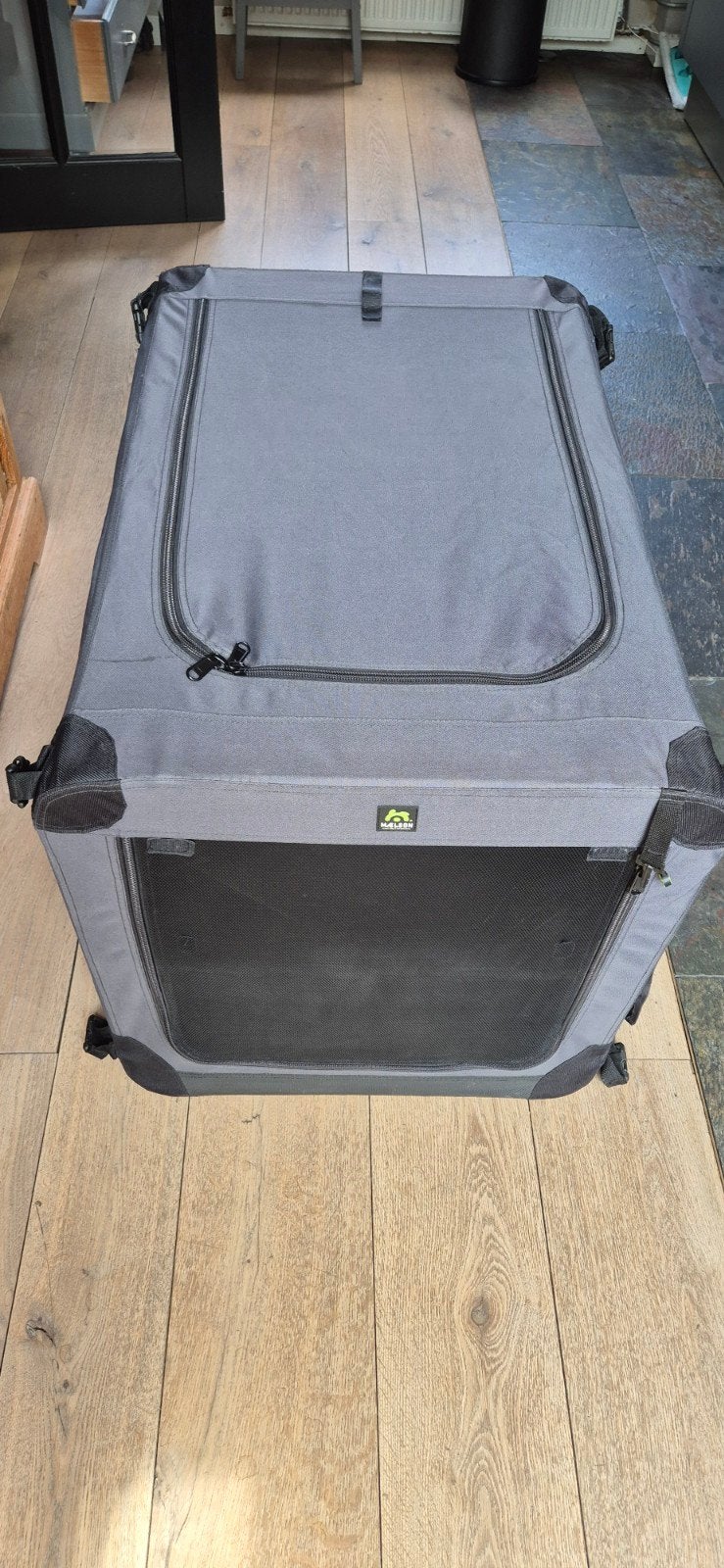Melson soft reisbench large Antraciet, Dieren en Toebehoren, Ophalen