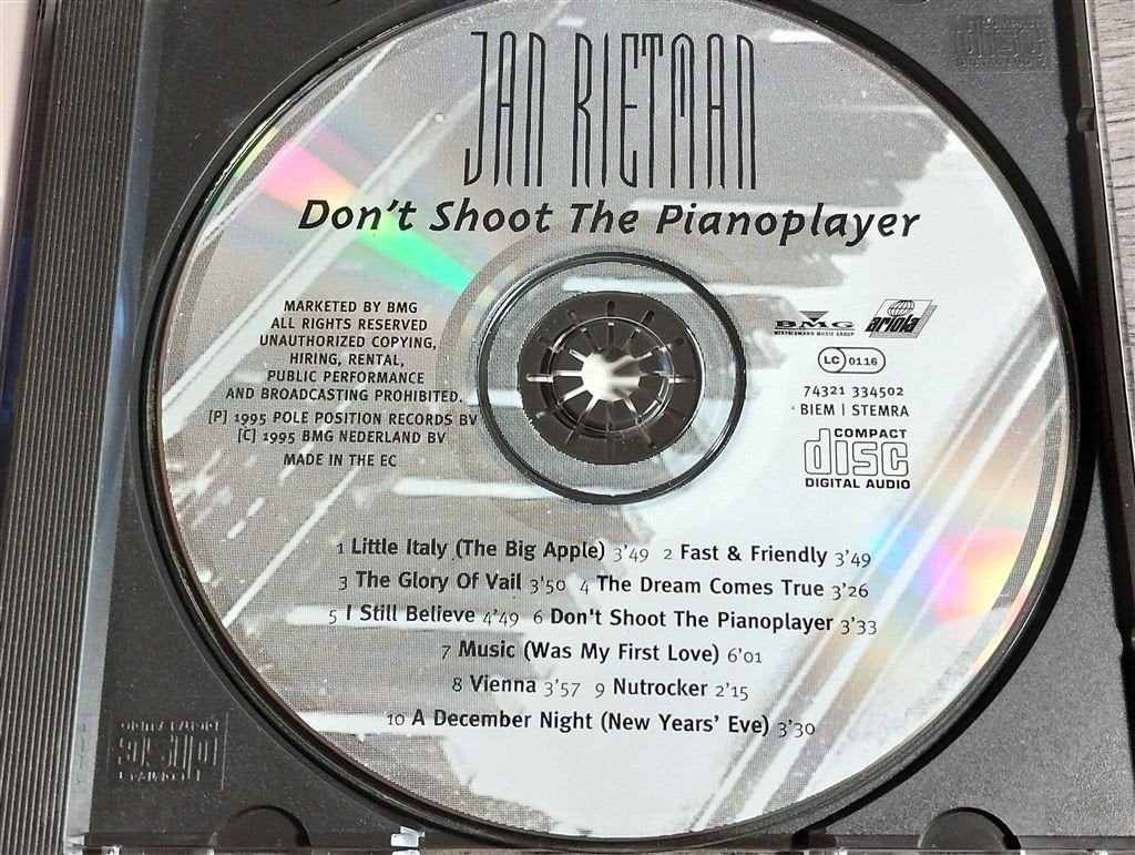 Jan Rietman – Don\'t Shoot The Pianoplayer, Ophalen of Verzenden, Zo goed als nieuw