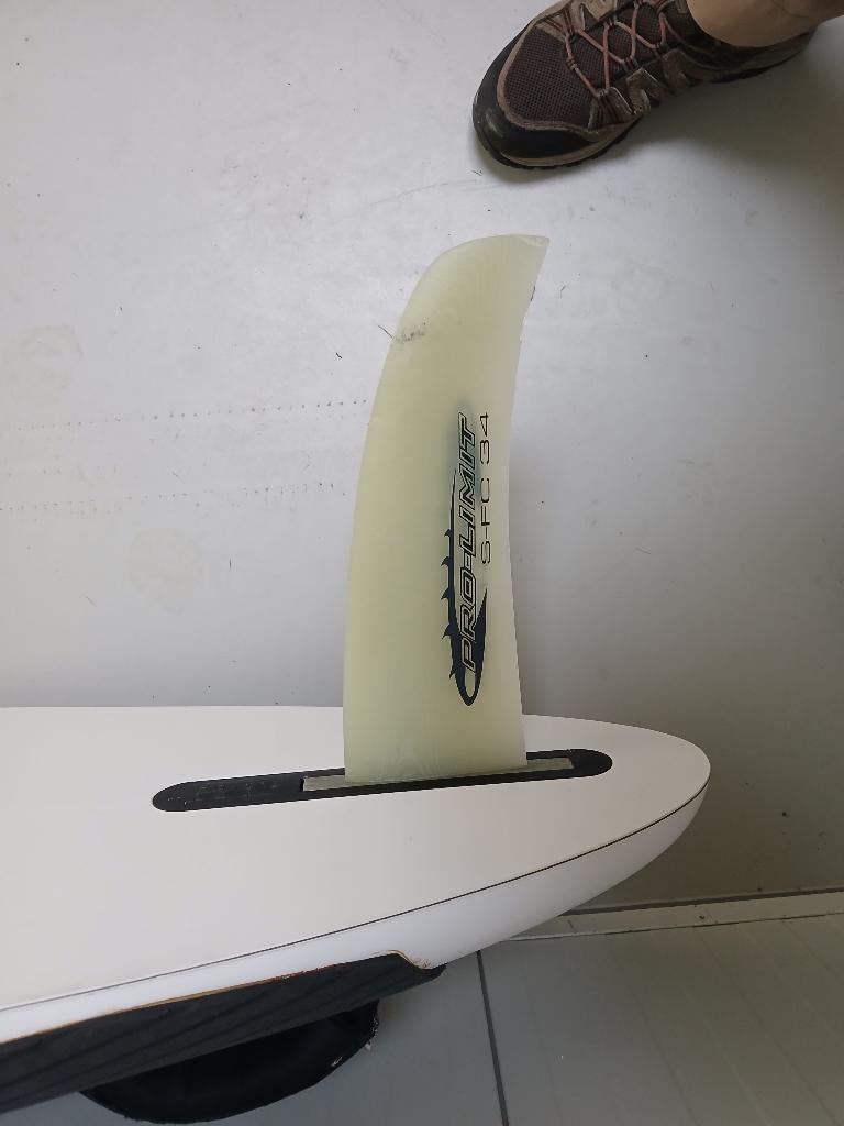 Windsurfboard, Watersport en Boten, Windsurfen, Gebruikt, Plank, Bic, 250 tot 300 cm, Met vin(nen), Met voetbanden, Ophalen