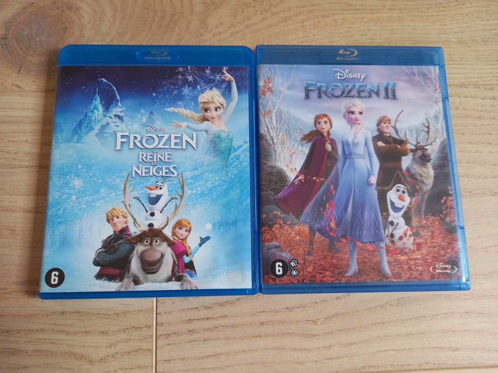 Walt Disney classic Frozen + Frozen 2, Cd's en Dvd's, Ophalen of Verzenden, Zo goed als nieuw, Tekenfilms en Animatie