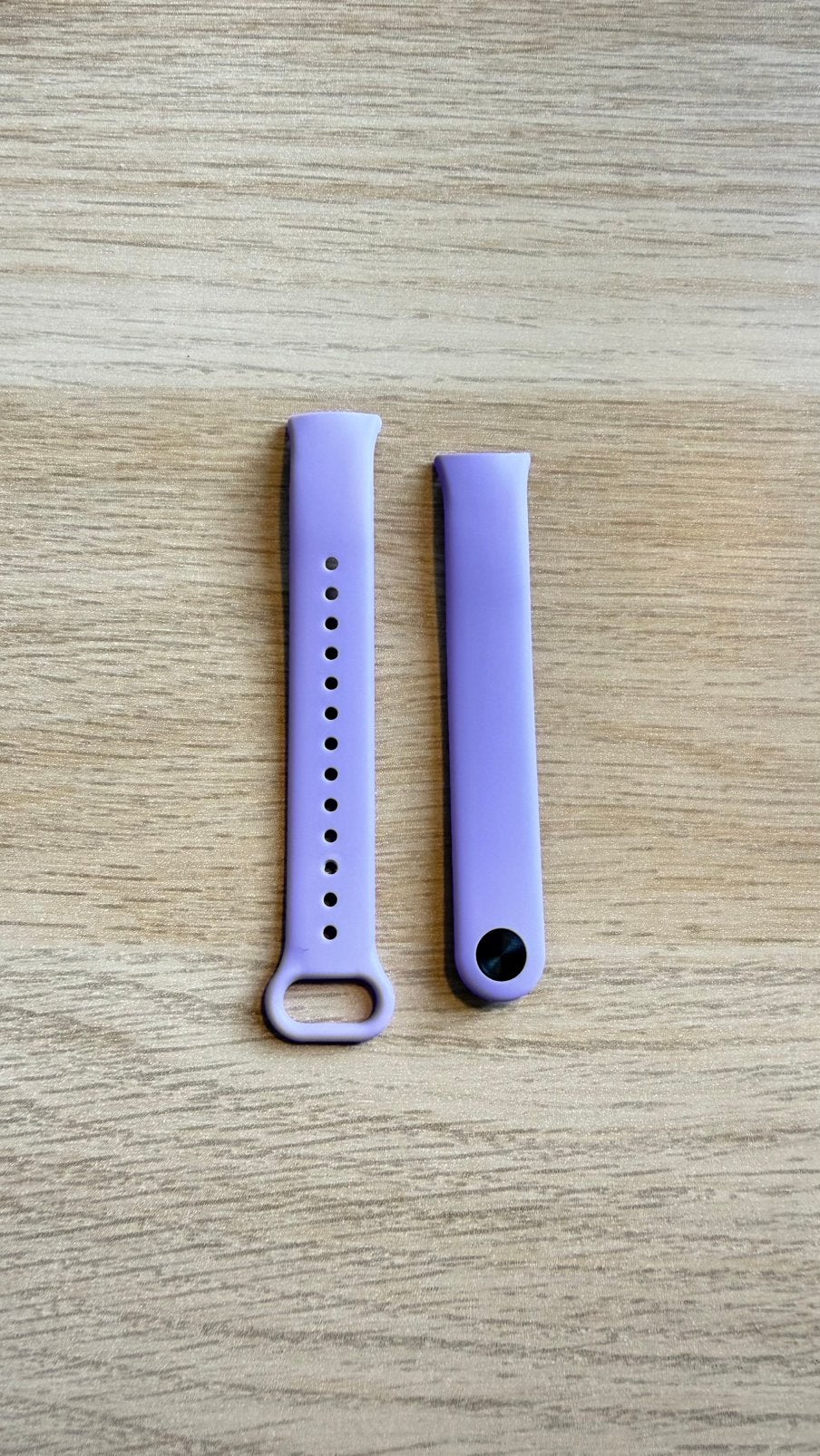 Nieuw in doos-Paars Siliconen Bandje voor Xiaomi Mi Band 8/9, Ophalen of Verzenden, Waterdicht, Nieuw, Paars