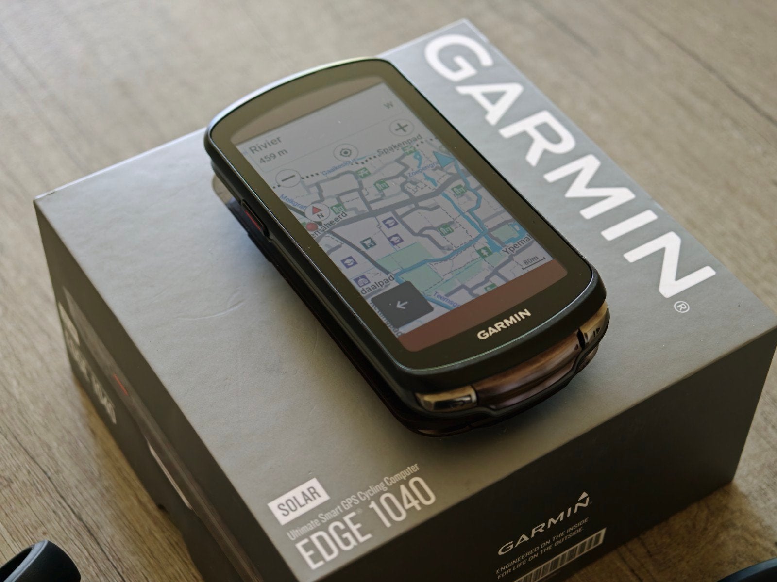 Garmin Edge 1040 Solar fietscomputer, Fietsen en Brommers, Fietsaccessoires | Fietscomputers, Ophalen of Verzenden, Draadloos