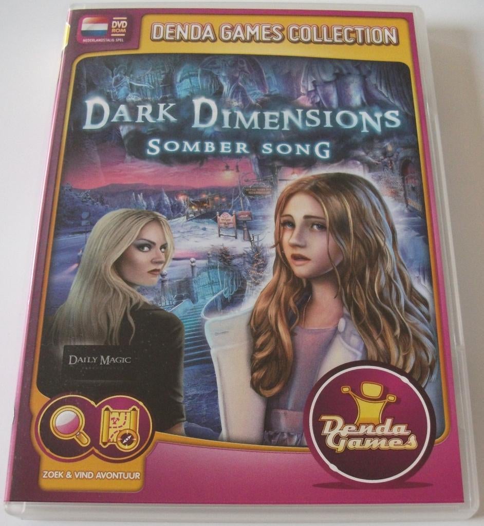PC Game *** DARK DIMENSIONS 4 *** Somber Song, Puzzel en Educatief, 1 speler, Ophalen of Verzenden, Zo goed als nieuw