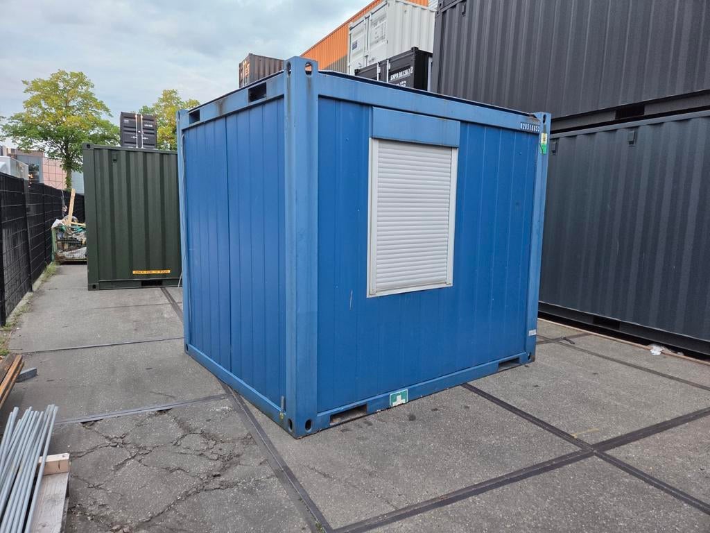 10ft schaftunit schaftkeet schaftcontainer cabin, Ophalen of Verzenden