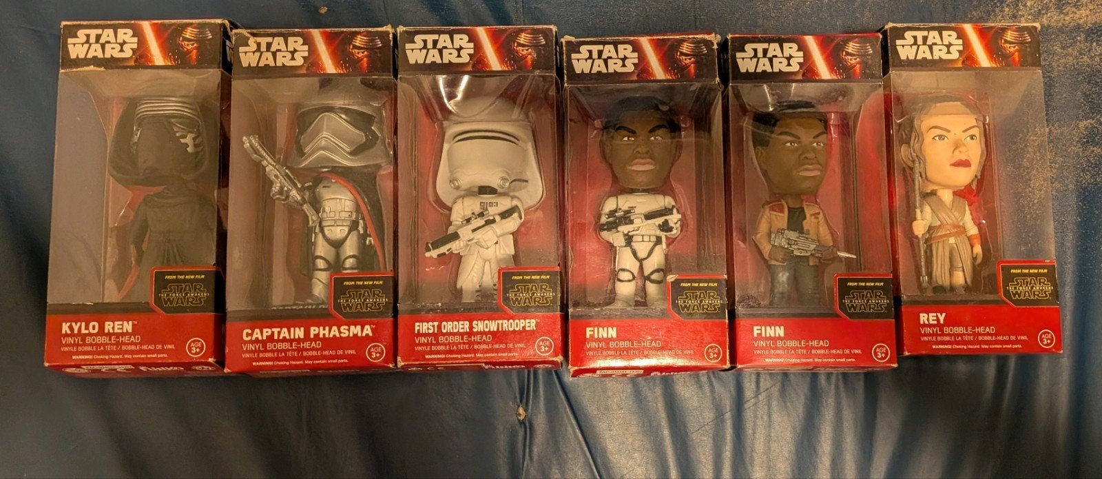 Star Wars Funko Pop Bobble-Heads - Complete Set, Ophalen of Verzenden, Zo goed als nieuw, Actiefiguurtje