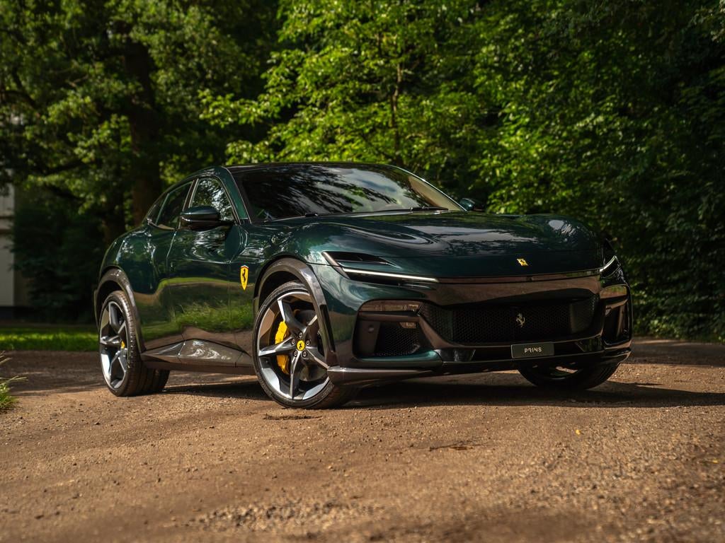 Ferrari Purosangue 6.5 V12 | Verde Zeltweg | Airbrushed shie, Auto's, Automaat, 2033 kg, Gebruikt, 12 cilinders