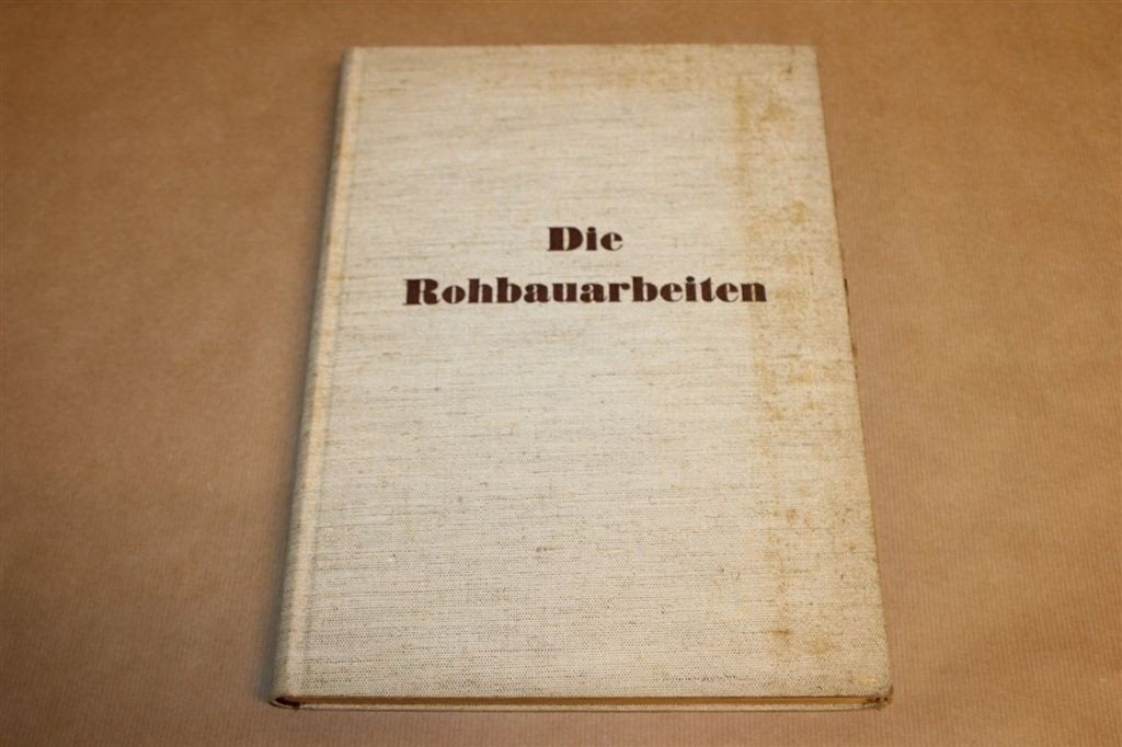 Die Rohbauarbeiten — Ruwbouw en Bouwtechniek 1950, Ophalen of Verzenden, Gelezen, Architecten