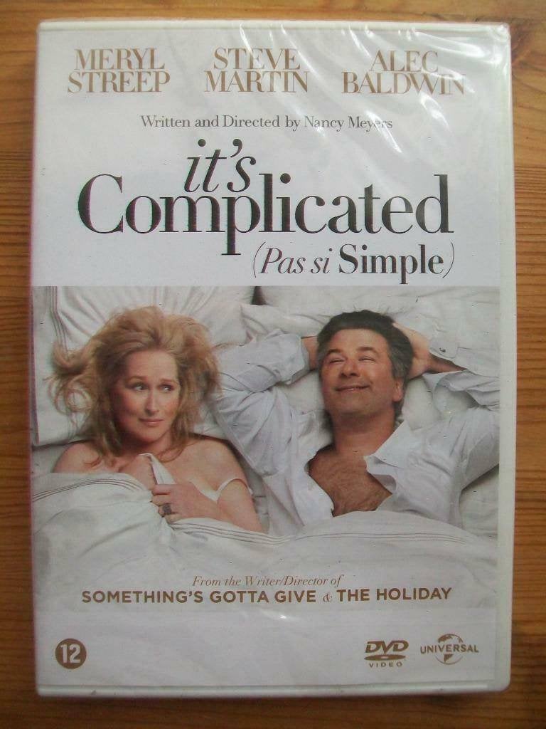 DVD It's Complicated Meryl Streep Steve Martin Alec Baldwin, Vanaf 12 jaar, Ophalen of Verzenden, Nieuw in verpakking, Romantische komedie